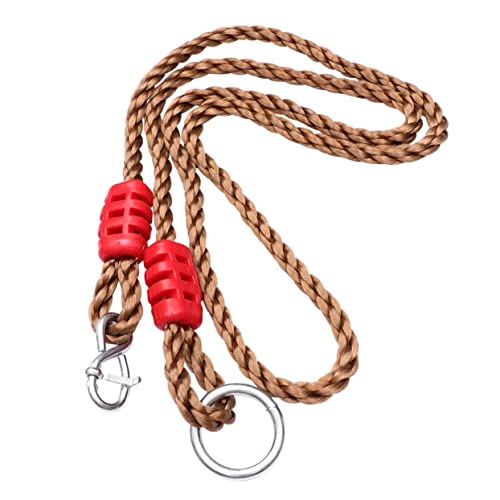 Happyyami 6 Pcs Adjustable Nylon Swing Hanging Straps Kit for Tree Garden Swings Durable Outdoor Accessories with Safety Features Random Color