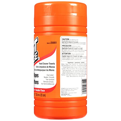 Image of Fast Orange 25051 Hand Cleaner Wipe - 72 Count