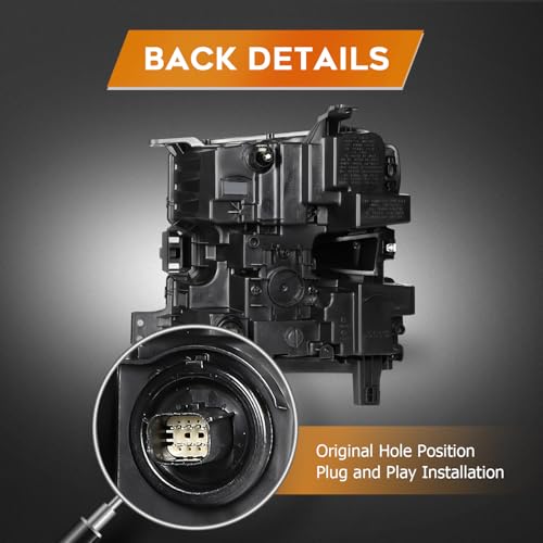 LBRST Headlight Assembly Fit 2019-2021 for Silverado 1500, 2022 for Silverado 1500 LTD Passenger Side Headlight GM2502491 by LBRST - Image 4