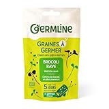 GERM'LINE - Graines à Germer Brocoli Rave Bio | Saveur Intense & Notes Piquantes | Riche ...