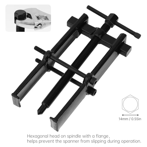 ChgImposs Two Claw Separate Lifting Device Pull Bearing Puller for Bearing Maintenance/Auto Car Repair, Strengthen Bearing Auto Mechanic Bearing Puller Tool (8 inch) by ChgImposs - Used condition - Image 4
