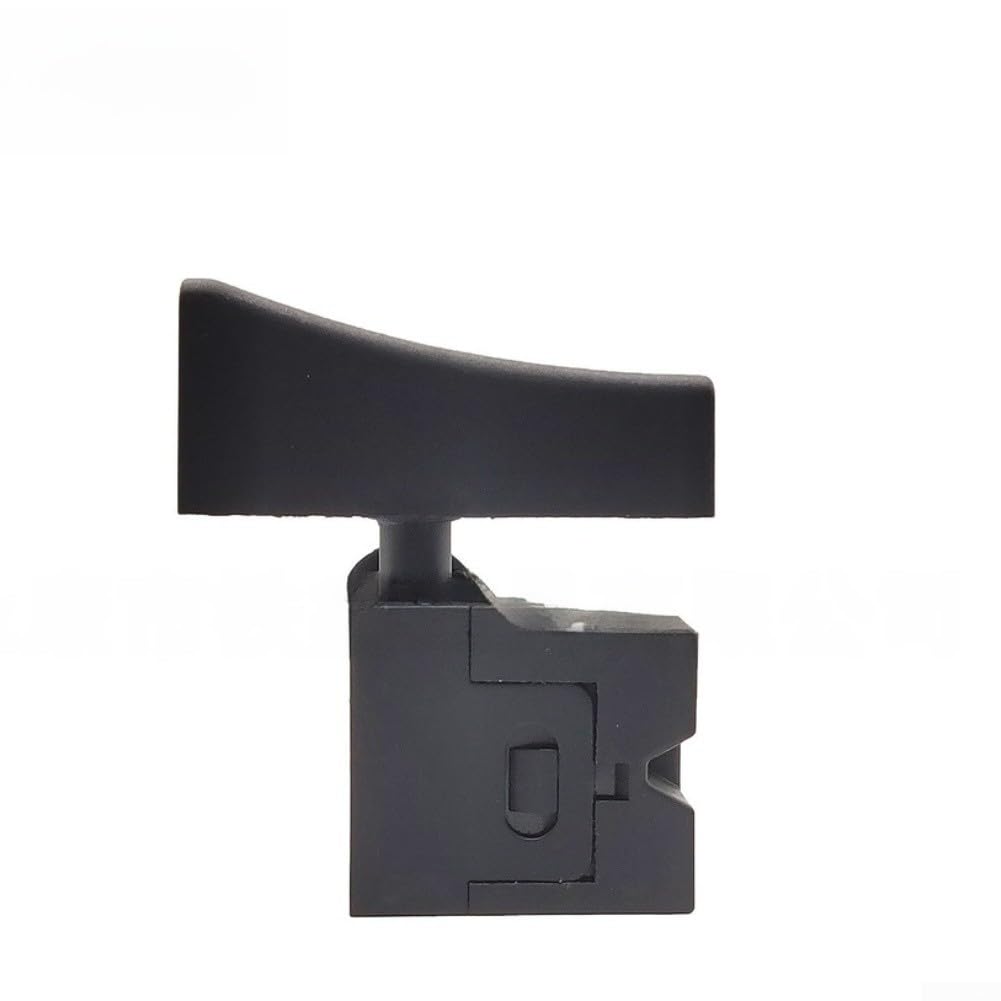 Interruttore elettrico per motosega senza spazzole al litio con blocco di sicurezza per motoseghe senza fili da 30,5 cm e 40,6 cm, struttura in metallo-plastica, 4,15 x 2,7 x 4,8 cm