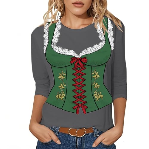 Oktoberfest Theme Casual T-Shirt for Men and Women, Party Top with Short Sleeves, Comfortable Crew Neck, Perfect for Beer Festival, Travel, Spring and Undershirt Short Sleeve Women, gray, M Oktoberfest Theme Casual T-Shirt for Men and Women, Party Top with Short Sleeves, Comfortable Crew Neck, Perfect for Beer Festival, Travel, Spring and Undershirt Short Sleeve Women, gray, M