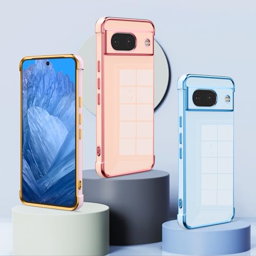 Coque Google Pixel 8a anti-rayures protège objectif photo motif cœur violet
