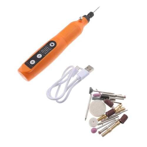 Mipcase Mini Cordless Electric Nail Grinder Led Light 5-speed Charging for Sanding Polishing Portable Tool Set