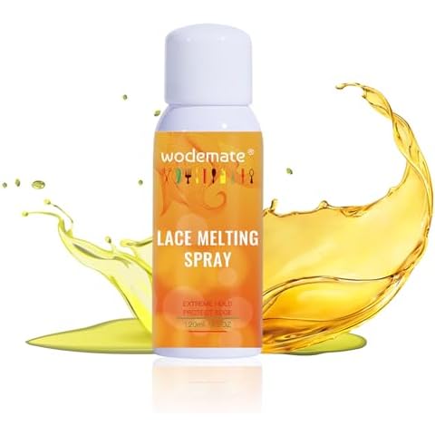 "wodemate Hair Spray, 120ml, Extreme Hold Edge and Hairline Protect, Fast Drying, No Residue, Strong Natural Finishing , Melting & Lace Bond " Cover