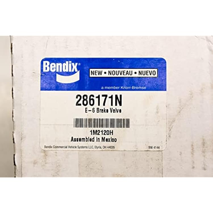 Bendix E-6 Brake Valve 286171N - New