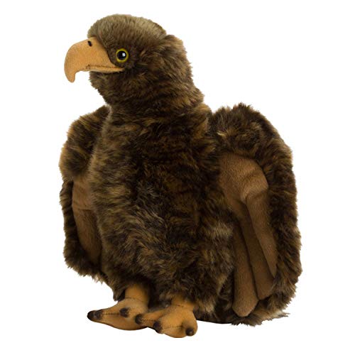 WWF - Peluche Aigle Royal - Peluche Réaliste avec de Nombreux Détails Ressemblants - Douce et Souple - Normes CE - 23 cm