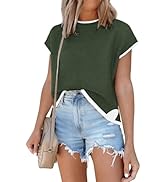 Disamer Sleeveless Sweater Vest Tops Spring Fashion 2026 Trendy School Teacher Outfits Striped Su...