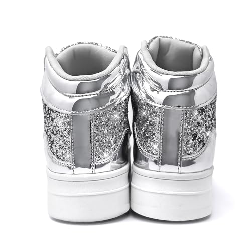 Image of IGxx Women Platform Glitter Sparkly Dressy Sequin Disco Sneakers