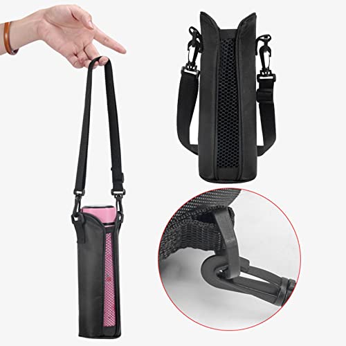 Porta-garrafa de água com Alça Ajustável para Camping Caminhada Jogging