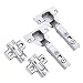 Produktbild HAFELE 95 Grad Eckanschlag Dicktürscharnier Topfscharnier 40mm Schwerlast Scharniere mit Schließautomatik für SCHWERE DICKE TÜR Soft Closing Automatikscharnier Integrierte Dämpfung Scharnier 2er Set
