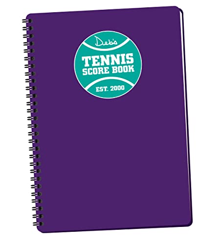 Tennis Score Book (Violet