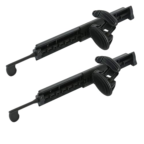 Image of NovelBee Pair Adjustable Locking Foot Braces Pedals Foot Pegs for Kayak Boat Direction Control (Left and Right)