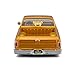 Maisto 1965 Chevrolet El Camino Lowrider Gold Metallic with Graphics Lowriders Series 1/25 Diecast Model Car