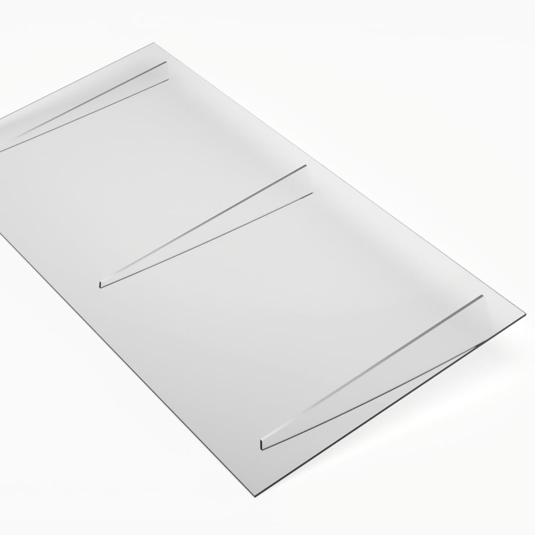 Lichtschachtabdeckung Acryl 1100 x 550 mm | Kellerschachtabdeckung, Regenschutz, Acrylglas, zum Auflegen