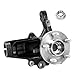Detroit Axle - 2.0L Front Left Steering Knuckle for 12-18 Ford Focus, Driver Side Steering Knuckle with Wheel Bearing Hub Assembly 2012 2013 2014 2015 2016 2017 2018 [Naturally Aspirated] Replacement