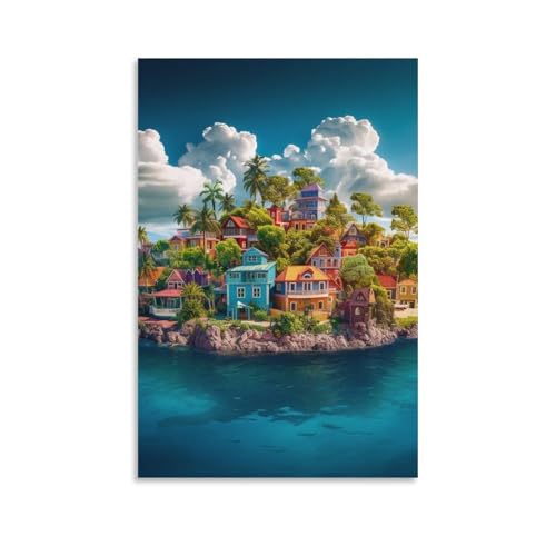 Tableau impression sur toile pour illuminer un mur sombre avec une décoration murale maison