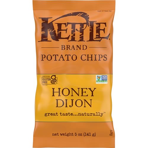 Image of Kettle Brand Potato Chips, Honey Dijon Kettle Chips, 5 Oz