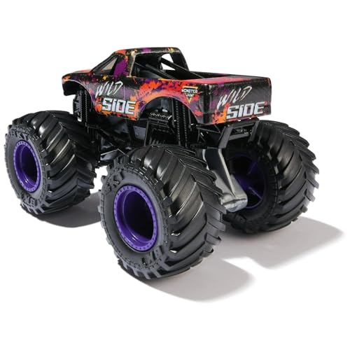 Monster Jam 2025 Ufficiale 1:64 Diecast Truck Serie 44 Arena Favoriti Wild Side