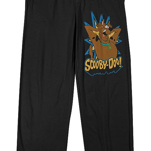 Scooby Doo Men's Black Graphic Sleep Pants2