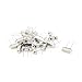 Aexit 20 Pcs Passive Components 21.25M 21.25Mhz 2Pins Passive Quartz Crystal Crystals Oscillators HC-49S