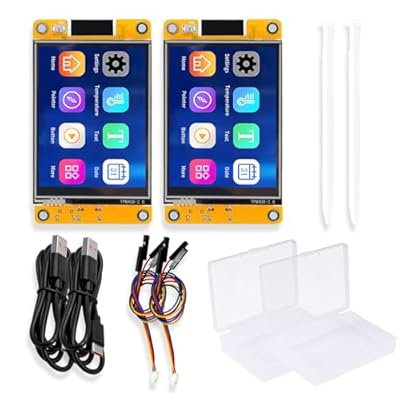AYWHP 2 unidades ESP32 TFT WiFi Bluetooth Display,2.8 pulgadas 240 x 320 ESP32 pantalla TFT módulo pantalla táctil ESP32 placa de desarrollo compatible con Arduino | Ya disponible en tu tienda friki favorita! En mundofriki.es!