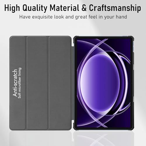 Image of Robustrion Cover for Realme Pad 2 Lite 11 inch Cover Case, Trifold Flip Cover for Realme Pad 2 Lite 11 inch Tablet- Black