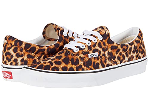 Unisex Era Sneakers, (Leopard) Black/True White, Size 5