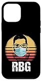 iPhone 12 mini Notorious RBG Face Mask Retro Sunset Vintage Women Gifts Case