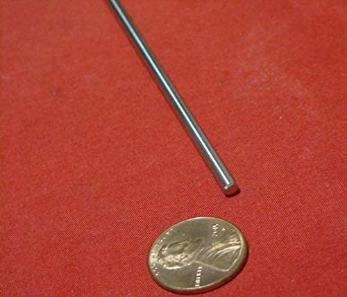 316 Stainless Steel Hardened Shaft .125 Diameter x 7" Long 5 pcs