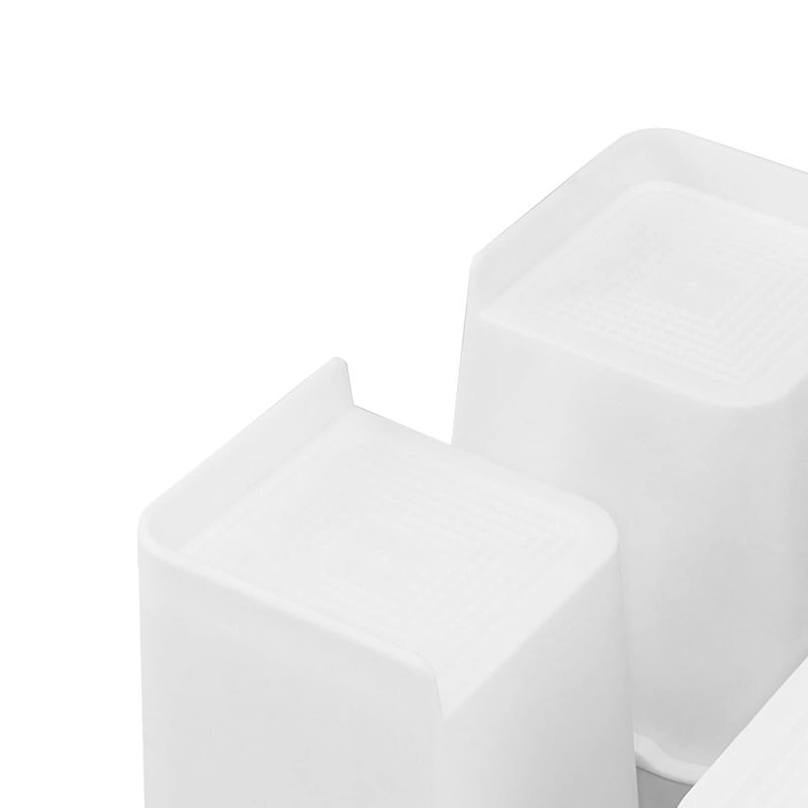 4 Uds. Elevadores para Muebles, Elevador Trapezoidal de 6 Pulgadas en Forma de L, elevadores Antideslizantes para Cama, sofá, Extensor de Patas para Muebles