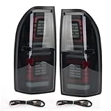 ZSHYTWE Feux arrières auto Pour Toyota Pour Prado 3400 FJ90 LC95 1996-2002 Feux Arrière LED Feu Arrière Frein Clignotant Inversion Lampe Conduite Feu Arrière