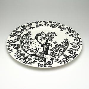 Amazon.co.jp: iittala(イッタラ) タイカ 22cmプレート（ブラック