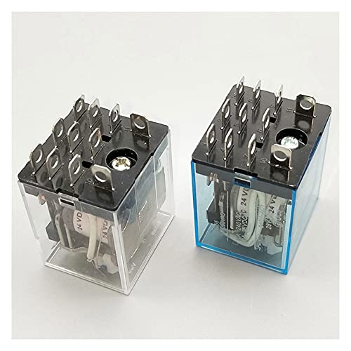 Relé LY3NJ JQX-13F de 24V para solucionar caídas de tensión en sistemas industriales