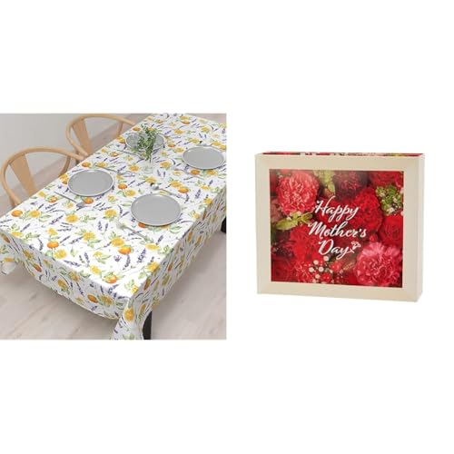 �y��̓��Z�b�g�i�z�X�^���_�[�h�^�C�v �e�[�u���N���X (142cm×210cm) ��100% �\���C���v�����@���X +�T�����I ���b�Z�[�W�J�[�h �t�����[�{�b�N�X