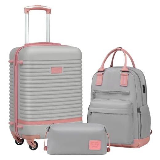 Does customs go through checked luggage Coolife Lightweight 3-Piece Luggage Set