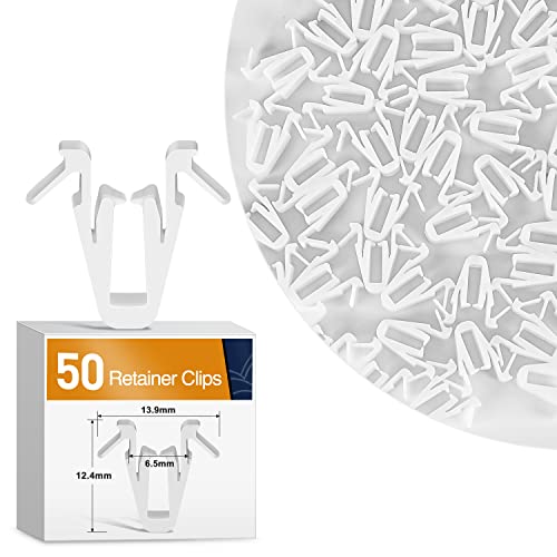 Image of GOOACC 50pcs Door Garnish Moulding Clip for Toyota Lexus 67771-58010 Tundra Tacoma Sequoia RAV4 Land Cruiser Highlander C-HR Yaris Scion xD