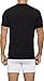 Calvin Klein Men's Undershirts Cotton Stretch 2 Pack Crew Neck Tshirts, Black, Large