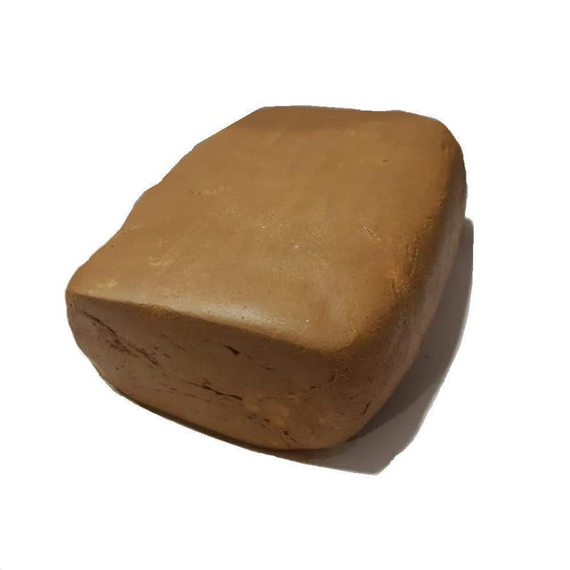 Image of Terracotta Clay, Ready to Use Natural Air-Dry Clay. Best for Sculpting, Pottery, Jewellery Making, Eco-Friendly Ganesha Idol Making Etc (1 Kg)