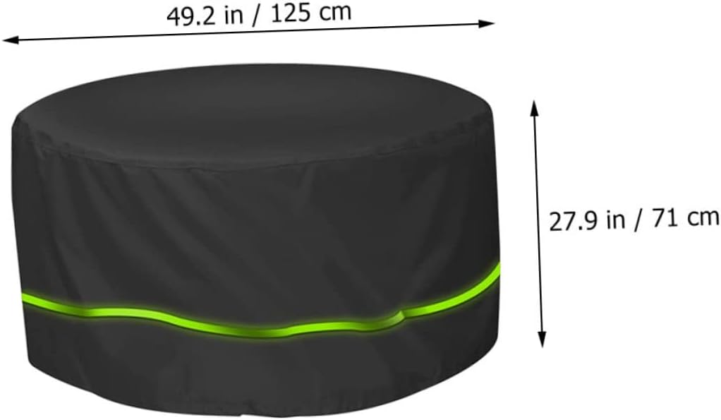 Generic Foldable Table Cover Wear-resistant Table Protector for Dining and Patio Use Easy to Install Resistant