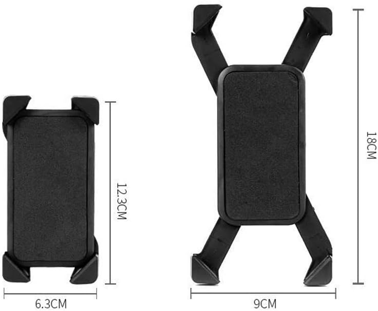 qdlzlg motorcycle cell phone holder bicycle handlebar clip cell phone holder gps mounting bracket