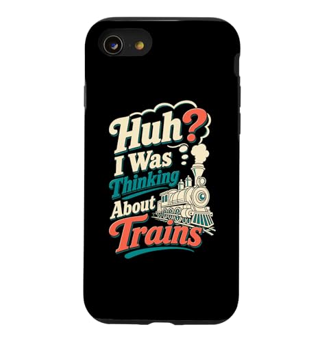 �n�@�b I Was Thinking About Train �@�֎� ���[���A �X�}�z�P�[�X iPhone SE (2020) / 7 / 8 �p