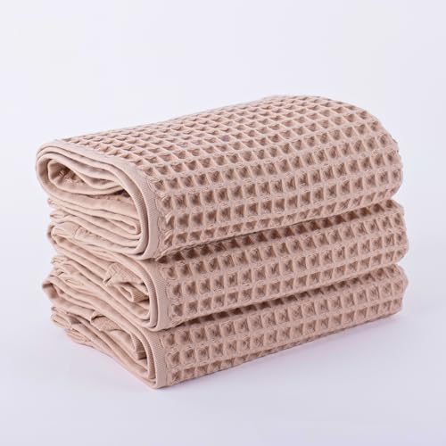 PÜSKÜL Organic Turkish Cotton Waffle Towels
