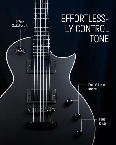 Fesley FLP350 39 Inch Lp Electric Guitar Kit: Full Size Solid Body Electric Guitars thumb #4