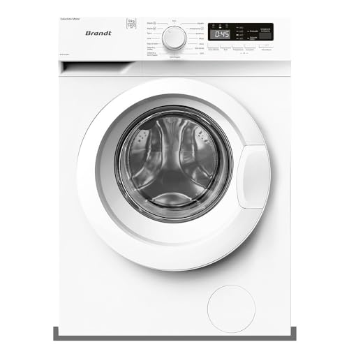 Brandt WFB181QWP - Lavadora Carga Frontal 8 Kg 1400 Rpm A Blanco