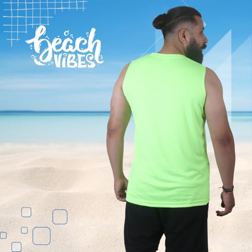 Image of Sleeveless T Shirts for Men - Gym Vest, Sando Tank Top Wear, Workout Baniyan, Stringers Inner Shirt, Bodybuilding Tshirts, Sports Tshirt Vests, Stylish Tanks Tops