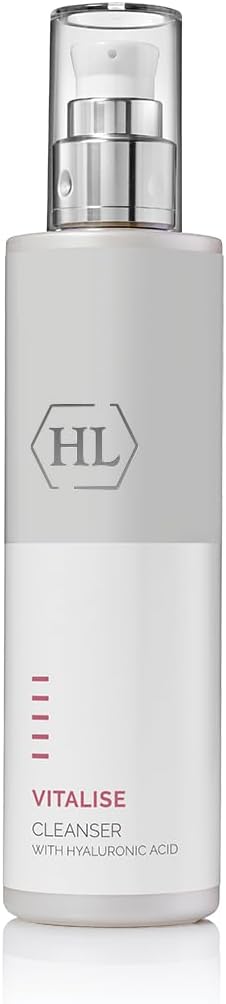 HL ALWAYS ACTIVE Holy Land Cosmetics Vitalise Cleanser with Hyaluronic Acid: Replenishes Texture and Removes Impurities Without Drying the Skin, 8.5 fl.oz