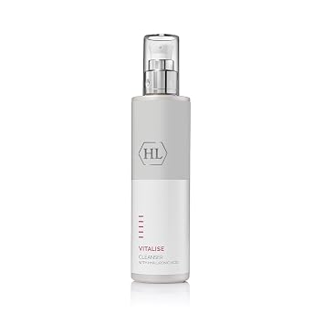 HL Holy Land Cosmetics Vitalise Cleanser with Hyaluronic Acid Replenishes Texture and Removes Impurities Without Drying the Skin, 8.5 fl.oz