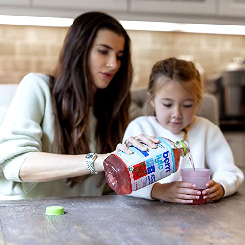 Berri Lyte Plant Based Organic Electrolyte Solution – Pediatric Rehydration Drink – Low Sugar Grape Flavor, 1 L, 6 Ct #TOP5